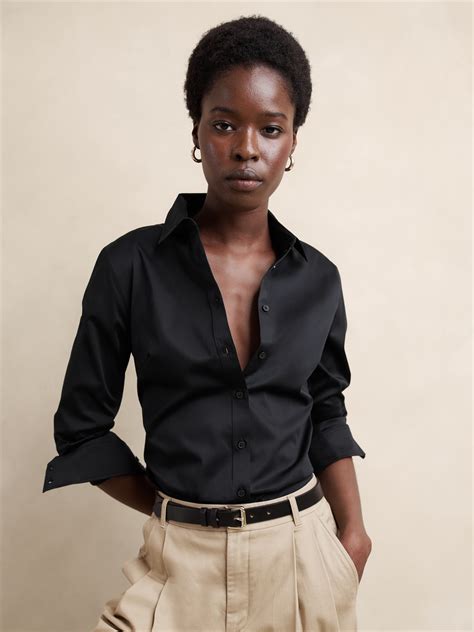 Banana Republic Black Shirt: Style Meets Sustainability