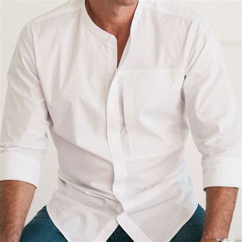 Band Collar Shirt Men: The Epitome of Sophistication and Style