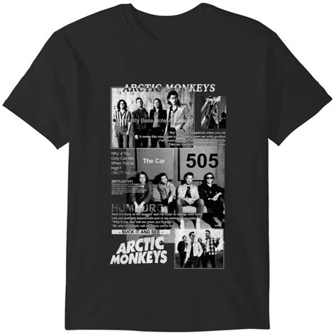 Band Shirts Arctic Monkeys: Chronicle of a Musical Revolution