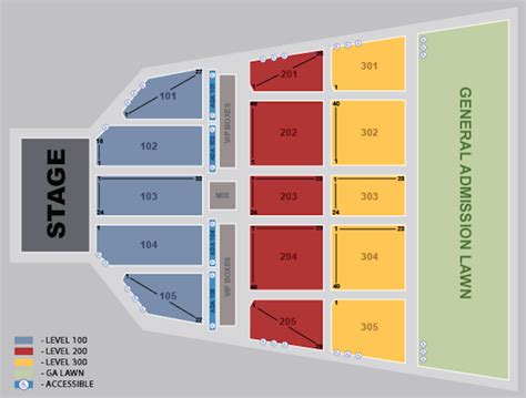 Bangor Waterfront Concerts Seating Chart