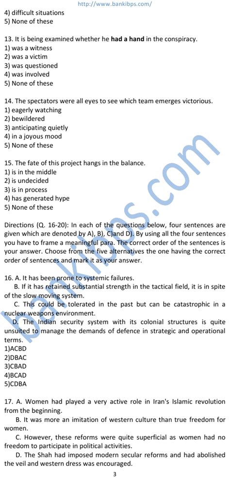 Bank Exam Questions And Answer Epub