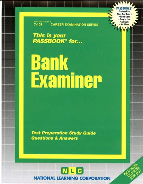 Bank ExaminerPassbooks C-105 Reader