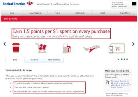 Bank Of America Worldpoints Rewards Catalog