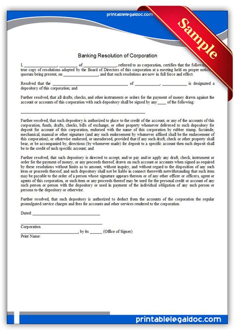 Bank Resolution Form Reader