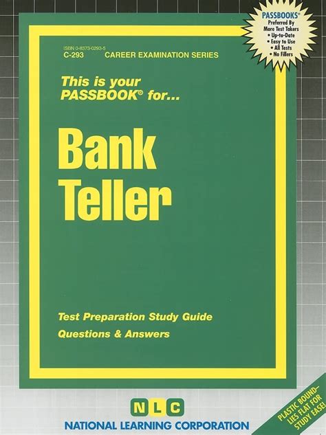 Bank TellerPassbooks Career Examination Passbooks Doc