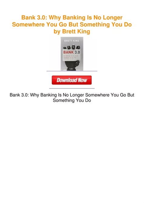 Bank.3.0.Why.Banking.Is.No.Longer.Somewhere.You.Go.But.Something.You.Do Ebook Kindle Editon