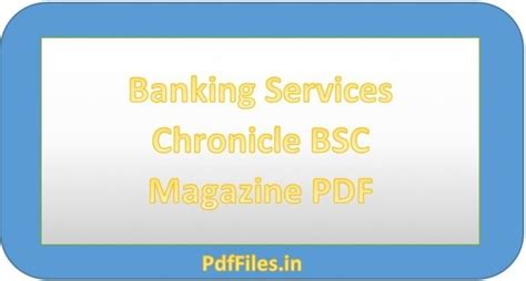Banking Services Chronicle Magazine August 2014 Pdf Ebook Ebook Reader