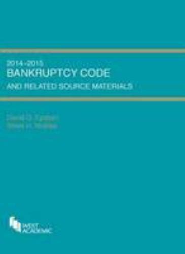 Bankruptcy Code and Related Source Materials Selected Statutes Epub