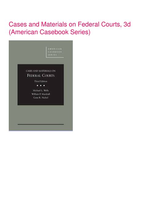 Bankruptcy Materials and Cases 3d American Casebook American Casebooks American Casebook Series Epub