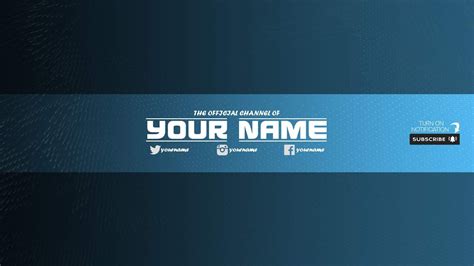 Banner Template Youtube Free