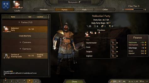 Bannerlord Companion Wages: A Comprehensive Guide