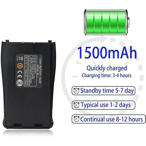 Baofeng Original 1500mAh Battery BF 888S Kindle Editon