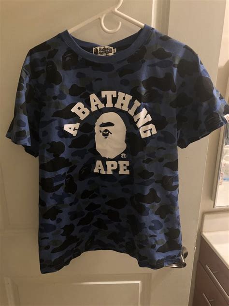 Bape Blue Camo T-Shirt: The Ultimate Streetwear Staple