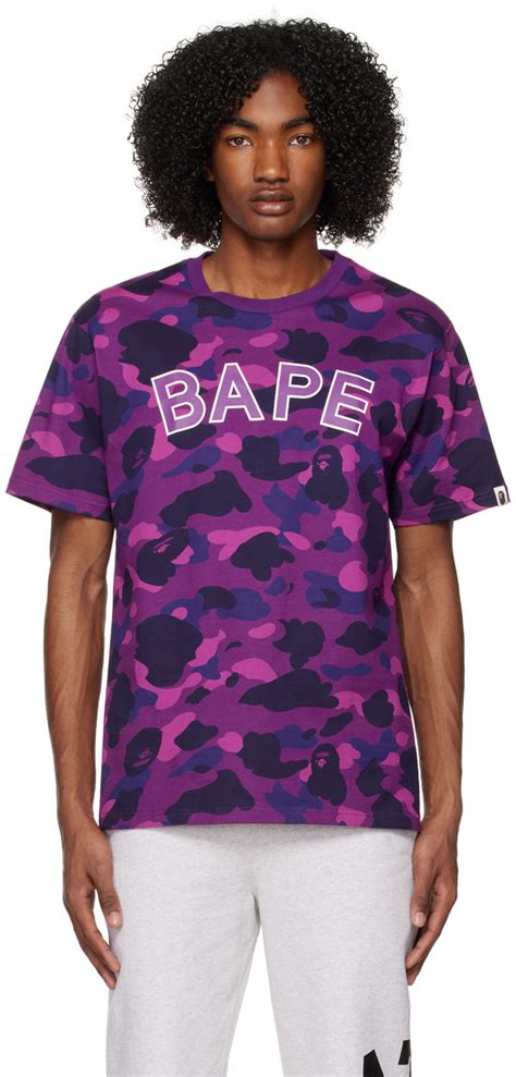 Bape T Shirt Purple Camo: A Fashion Statement That Endures