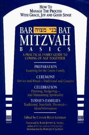 Bar/Bat Mitzvah Basics A Practical Family Guide to Coming of Age Together Kindle Editon