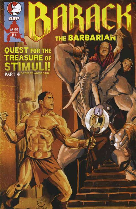 Barack the Barbarian Quest for the Treasure of Stimuli Graphic Novel Kindle Editon