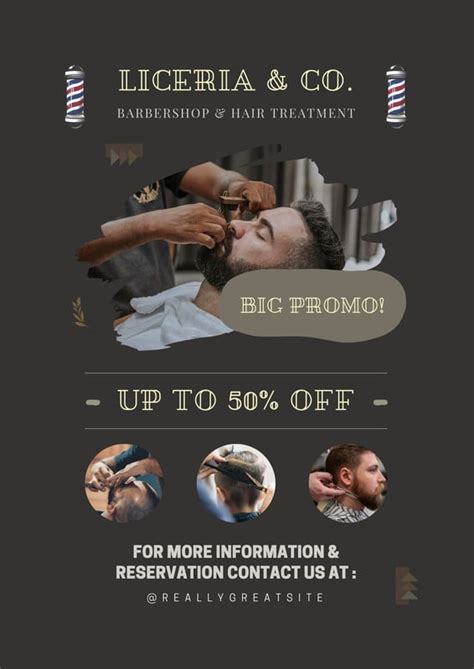 Barber Flyer Template