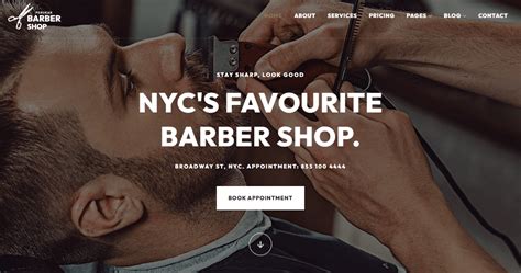Barber Shop Web Template