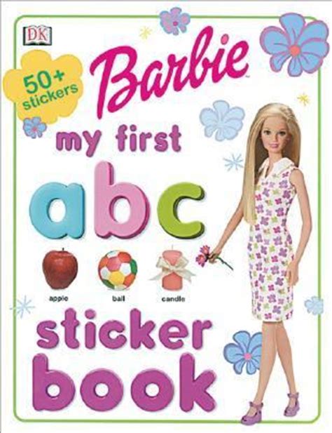 Barbie My First A B C Sticker Book Reader