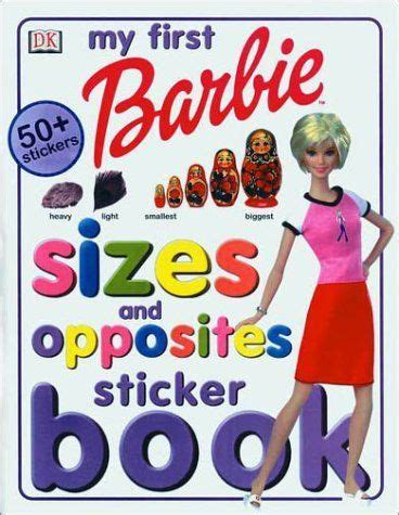 Barbie My First A B C Sticker Book Reader