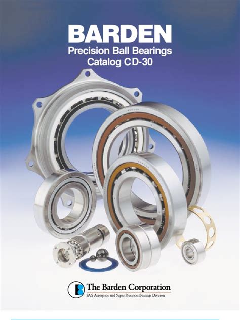 Barden Bearings: Precision Engineering for Demanding Applications