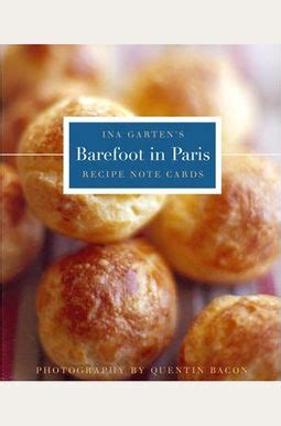 Barefoot in Paris Tri-Fold Recipe Note Cards Reader