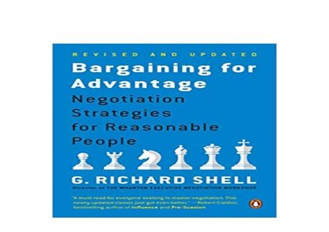 Bargaining.for.Advantage.Negotiation.Strategies.for.Reasonable.People Ebook Reader