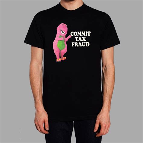 Barney Commits Tax Fraud: A Shirt That's Making Waves