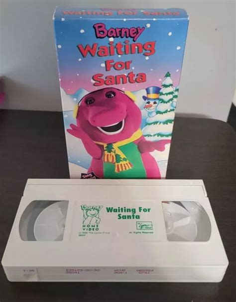 Barney Waiting for Santa VHS: A Nostalgic Christmas Classic