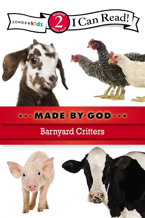 Barnyard Critters I Can Read Made By God