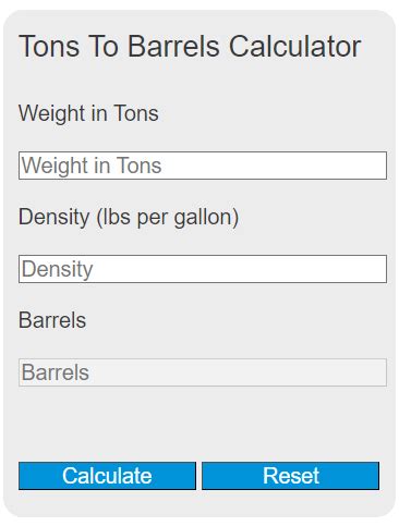 Barrels to Gallons Calculator: A Comprehensive Conversion Guide