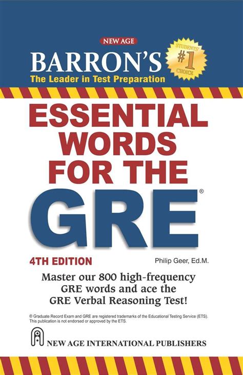 Barron's GRE 3500+ Essential Words: A Comprehensive Guide