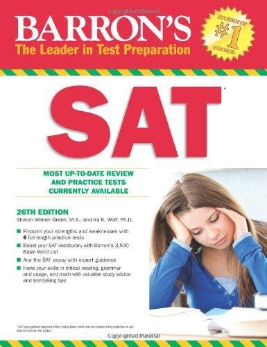 Barron's SAT, 26th Edition Kindle Editon