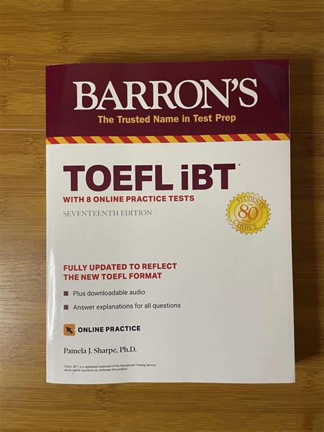 Barron's Toefl Ibt Kindle Editon