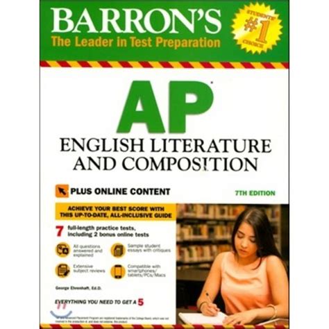 Barron s AP English Literature and Composition 7th Edition with Bonus Online Tests Barron s Ap English Literture and Composition PDF