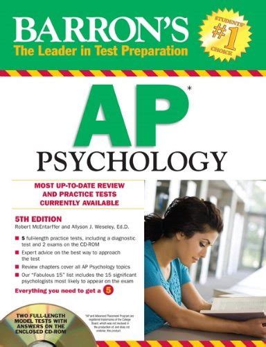 Barron s AP Psychology 5th Edition Barron s Study Guides Reader