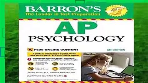 Barron s AP Psychology 8th Edition with Bonus Online Tests