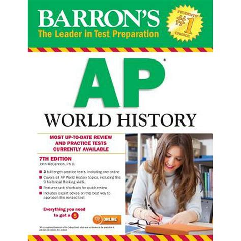 Barron s AP World History Third Edition Barron s How to Prepare for the AP World History Advanced Placement Examination Epub