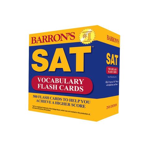 Barron s SAT Vocabulary Flash Cards 2nd Edition 500 Flash Cards to Help You Achieve a Higher Score Epub