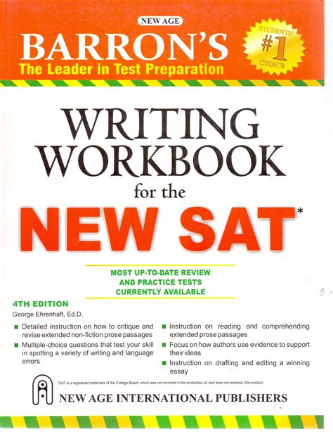 Barron s SAT Writing Workbook Epub