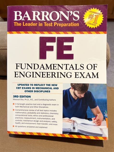 Barron.s.FE.Fundamentals.of.Engineering.Exam Ebook Kindle Editon