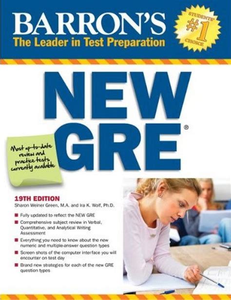 Barrons New GRE, 19th Edition (Barrons GRE) Ebook Doc