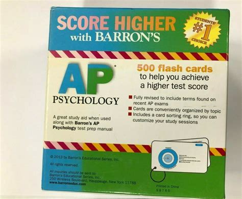 Barrons Psychology Flash Cards 2nd Epub