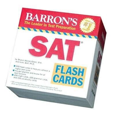 Barrons SAT Flash Cards (Barrons: The Leader In Ebook Kindle Editon