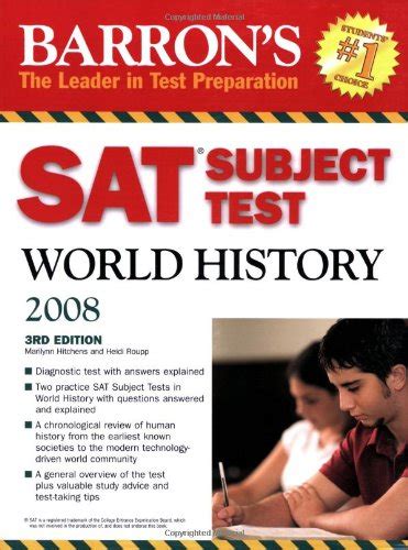 Barrons Subject Test World History Epub