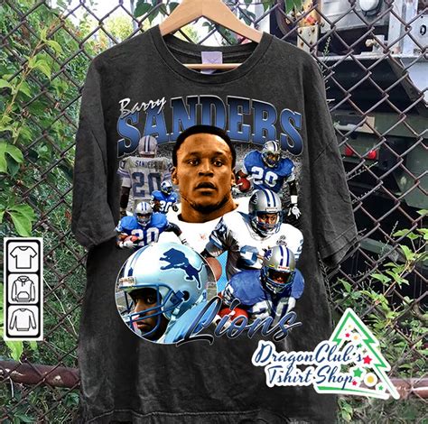 Barry Sanders T-Shirt: The Definitive Guide to Style and Nostalgia