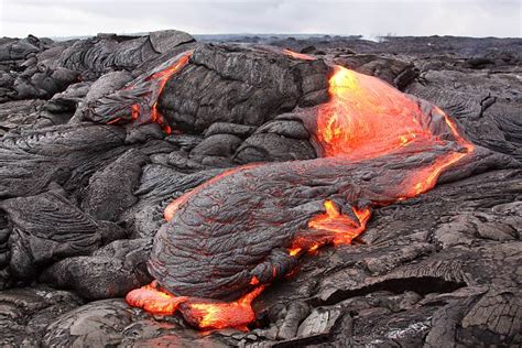 Basaltic Lava Crystals: