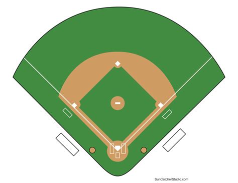 Baseball Field Template