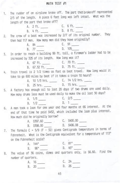 Basic Aptitude Test Questions And Answers PDF