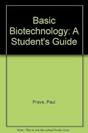 Basic Biotechnology A Students Guide Epub